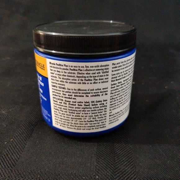 Miracle Sealants Poultice Plus Cleaner 1 LB Stain Remover for Stone Surfaces. - Picture 2 of 3